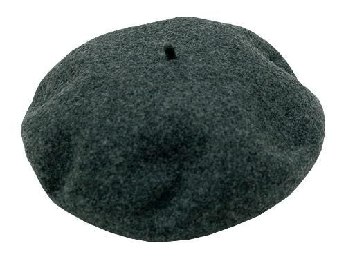 Atelier d'antan Capet Beret DARK GRAY