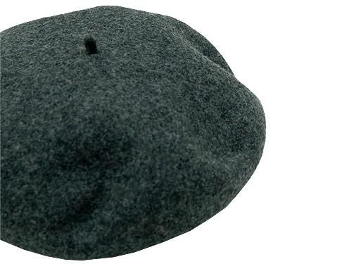 Atelier d'antan Capet Beret DARK GRAY