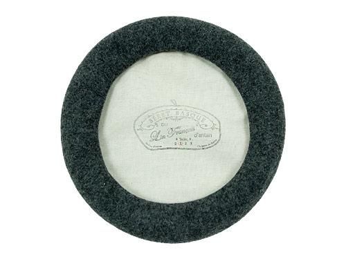 Atelier d'antan Capet Beret DARK GRAY