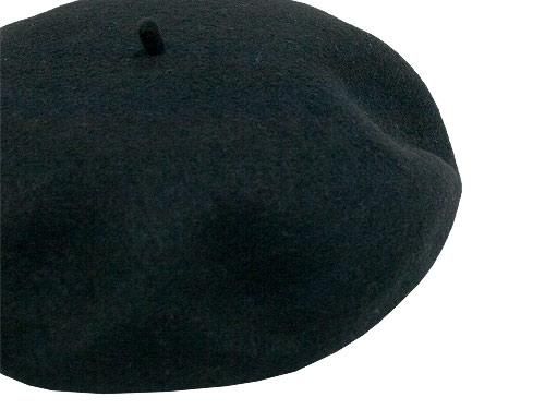 Atelier d'antan Capet Beret BLACK