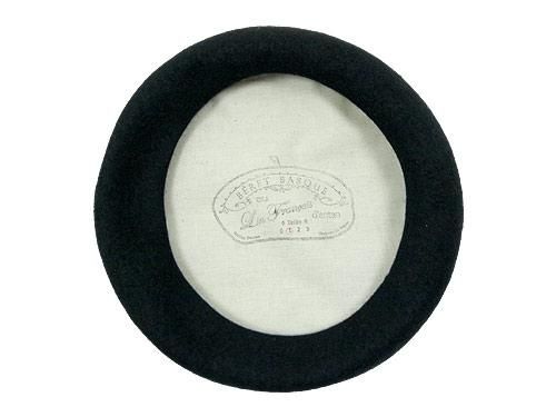 Atelier d'antan Capet Beret BLACK