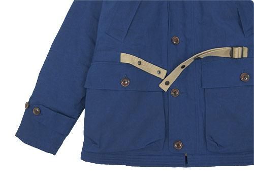 ENDS and MEANS Peaks Jacket BLUE