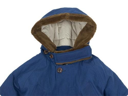 ENDS and MEANS Peaks Jacket BLUE