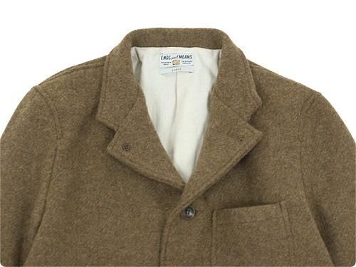 ENDS and MEANS Hunting Wool Jacket SOLID