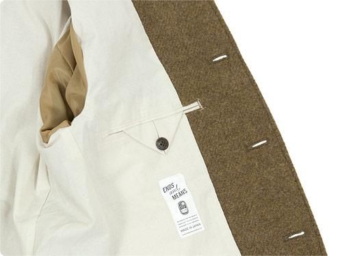 ENDS and MEANS Hunting Wool Jacket SOLID