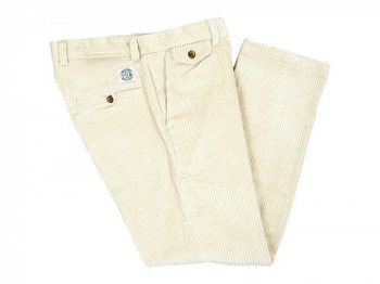 ENDS and MEANS Cord Grandpa Trousers OFF WHITE