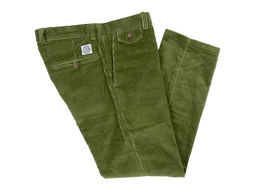 ENDS and MEANS Cord Grandpa Trousers OLIVE