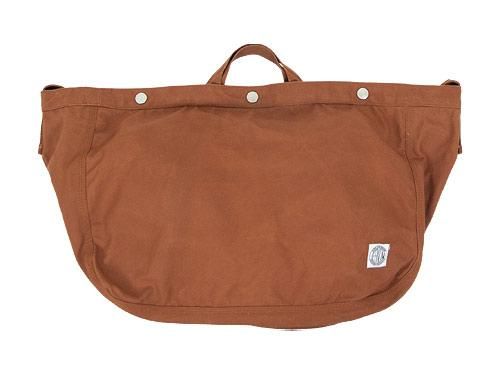 ENDS and MEANS News Paper bag BROWN NUTS