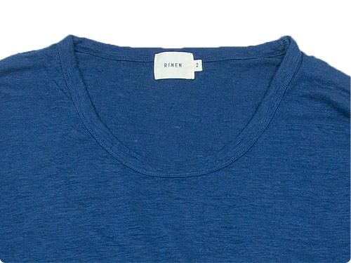 RINEN 40/1ͥŷ 7ʬµUͥå 15BLUE̥󥺡