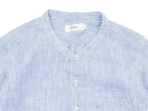 RINEN 60/1ͥʿ ȥ饤 7ʬµɥ顼 15WHITE x BLUE̥ǥ