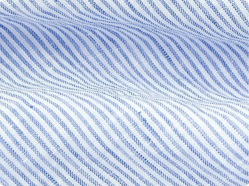 RINEN 60/1ͥʿ ȥ饤 7ʬµ쥮顼顼󥰥 15WHITE x BLUE̥ǥ