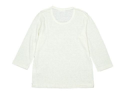 RINEN 40/1ͥŷ 7ʬµUͥå 01WHITE̥ǥ