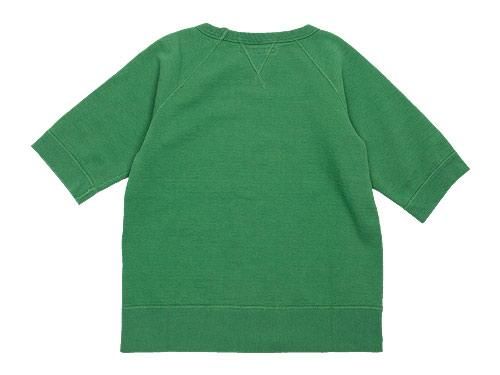 DAILY WARDROBE INDUSTRY CREW NECK S/S SWEAT GREEN