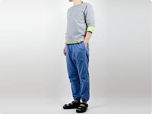DAILY WARDROBE INDUSTRY CREW NECK S/S SWEAT GRAY
