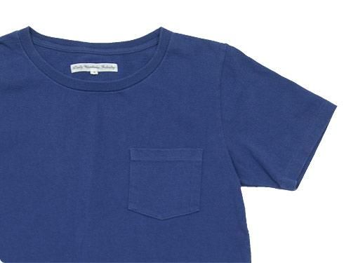 DAILY WARDROBE INDUSTRY CREW NECK POCKET T-SHIRT WEDNESDAYBLUE