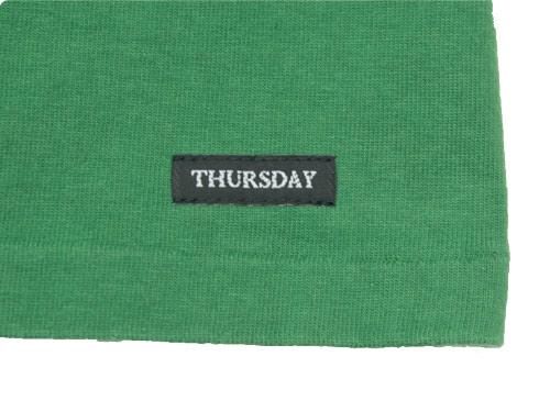 DAILY WARDROBE INDUSTRY CREW NECK POCKET T-SHIRT THURSDAYGREEN