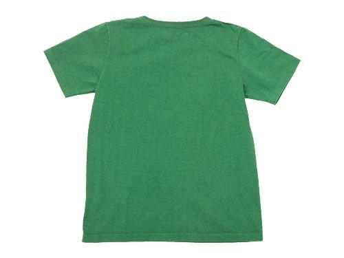 DAILY WARDROBE INDUSTRY CREW NECK POCKET T-SHIRT THURSDAYGREEN