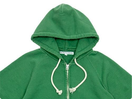DAILY WARDROBE INDUSTRY ZIP-UP PARKA GREEN