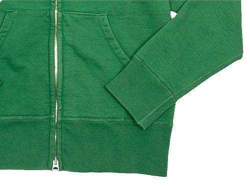 DAILY WARDROBE INDUSTRY ZIP-UP PARKA GREEN
