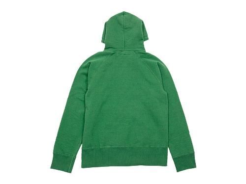 DAILY WARDROBE INDUSTRY ZIP-UP PARKA GREEN