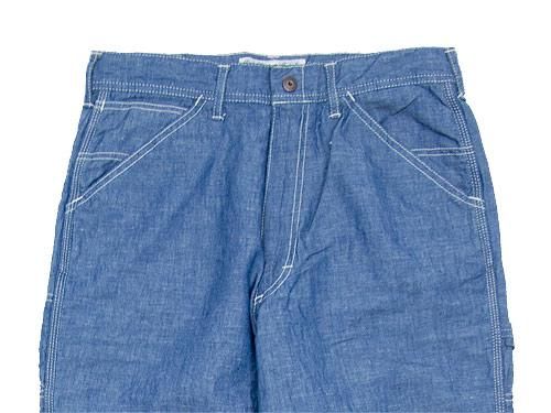 DAILY WARDROBE INDUSTRY DAILY PAINTER PANTS CHAMBRAY