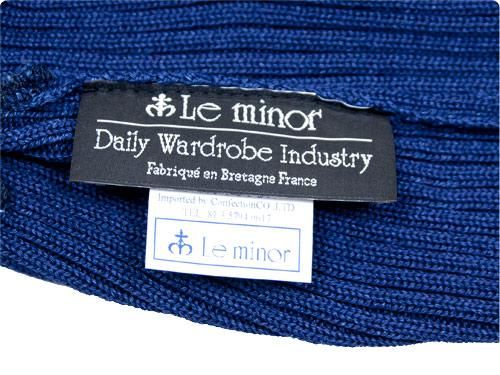 DAILY WARDROBE INDUSTRY DAILY Le minor CAP INDIGO