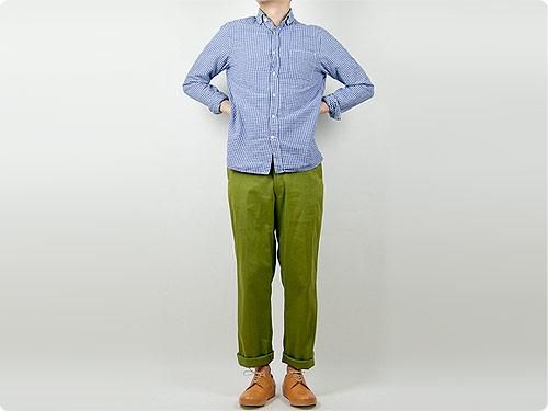 Charpentier de Vaisseau School Pants OLIVE