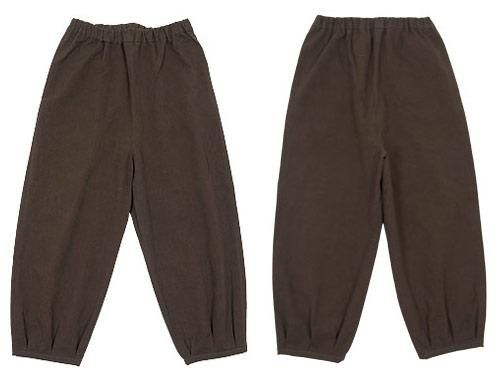 Atelier d'antan Parrotʥѥåȡ cotton pants BROWN