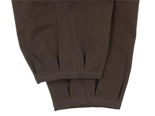 Atelier d'antan Parrotʥѥåȡ cotton pants BROWN