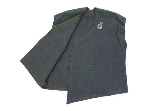 Atelier d'antan Grecoʥ쥳 linen vest GRAY