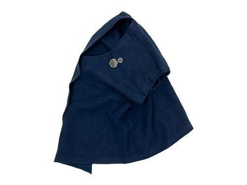 Atelier d'antan Grecoʥ쥳 linen vest NAVY