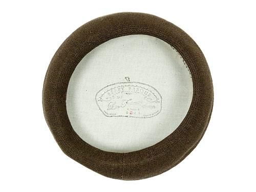 Atelier d'antan Capet Beret BROWN
