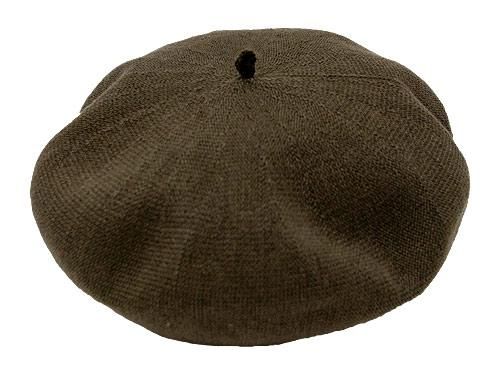 Atelier d'antan Capet Beret BROWN