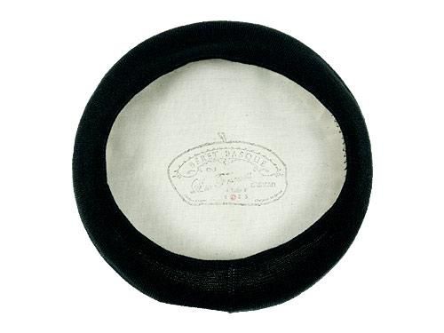 Atelier d'antan Capet Beret BLACK