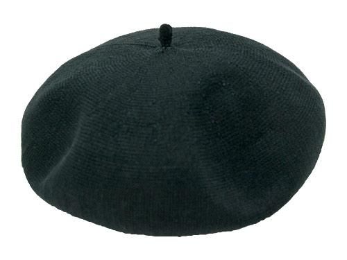 Atelier d'antan Capet Beret BLACK