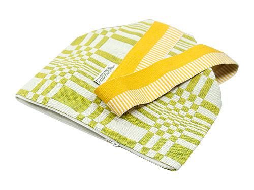 JOHANNA GULLICHSEN Tetra Handbag Doris LIME
