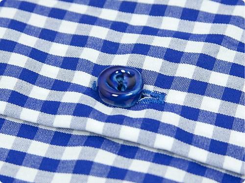 EEL ƫդΥ饦ɥ顼 27NAVY GINGHAM