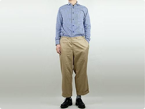 EEL ƫդΥ饦ɥ顼 27NAVY GINGHAM