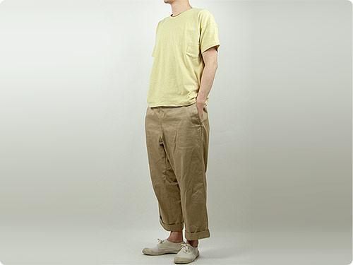 TATAMIZE Pocket Tee YELLOW
