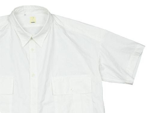 TATAMIZE HALF SLEEVE WORK SHIRTS WHITE