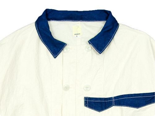 TATAMIZE COCK JACKET WHITE