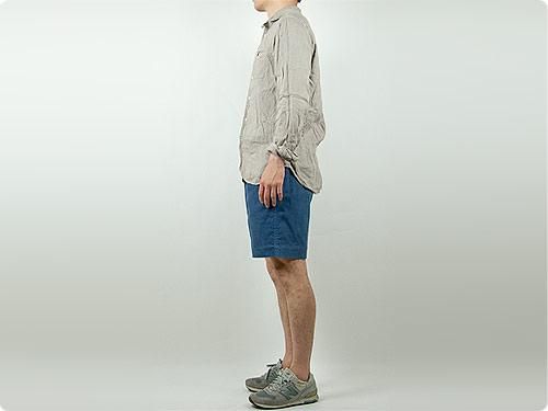 TATAMIZE CORDUROY WORK SHORTS BLUE