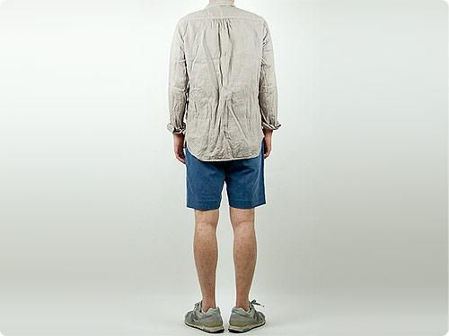 TATAMIZE CORDUROY WORK SHORTS BLUE