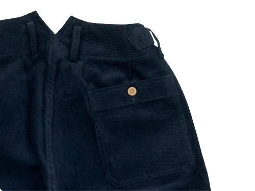 TATAMIZE CORDUROY WORK SHORTS NAVY