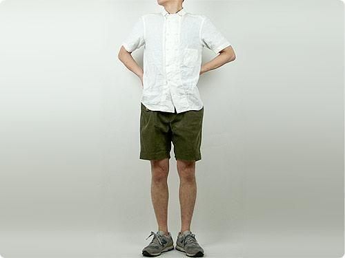 TATAMIZE CORDUROY WORK SHORTS OLIVE