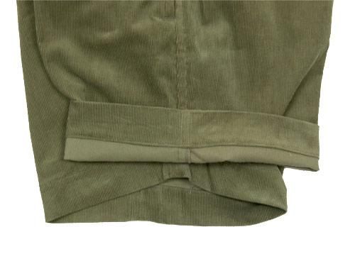 TATAMIZE CORDUROY WORK SHORTS OLIVE