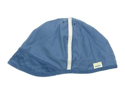 TATAMIZE CORDUROY WORK CAP BLUE CODE