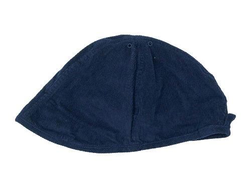 TATAMIZE CORDUROY WORK CAP NAVY CODE