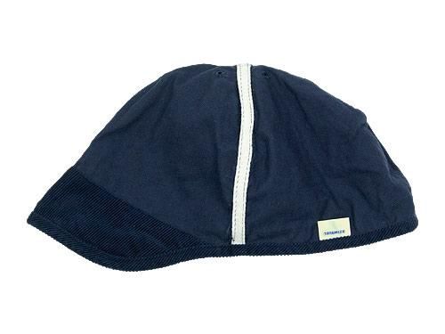 TATAMIZE CORDUROY WORK CAP NAVY CODE