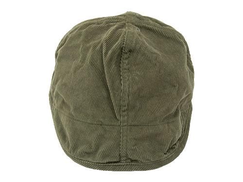 TATAMIZE CORDUROY WORK CAP OLIVE CODE